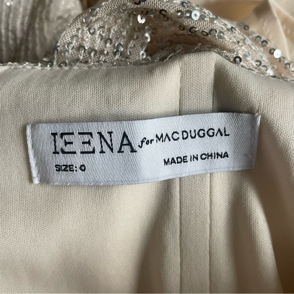 New! Mac Duggal Mac Duggal Asymmetric Sequined evening gown nwt 30791 - Picture 5 of 10